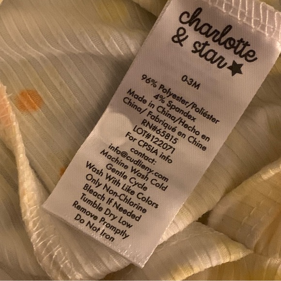 NEW! 2-Piece Set, Baby 0-3 Months, L/S Onesie & Matching Headband, Gorgeous NWT! - Picture 7 of 13